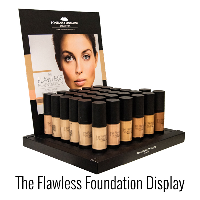The Flawless Foundation Display